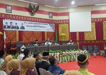Asripan Nani Hadiri Rapat Paripurna Istimewa DPRD Dalam Rangka HUT ke 17 Kota Kotamobagu