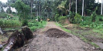 Progres 7,72 Persen, Proyek Pekerjaan Jalan Lorong Tudu Bakid Terus Dipacu