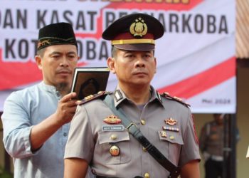 AKP Agus Sumandik Resmi Jabat Kasat Reskrim Polres Kotamobagu