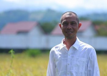 Foto : Mantan Ketua KNPI Bolmut, Rusmin Nur Mokodompis