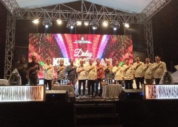 Spektakuler! Peluncuran Tahapan Pilkada Minahasa Tenggara 2024