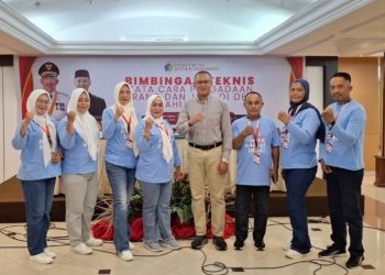 Perkuat Pengetahuan, Sangadi dan Perangkat Pontodon Timur Ikuti Bimtek Pengadaan Barang/Jasa