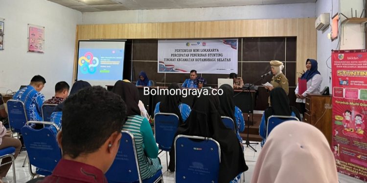 Gerakan Intervensi Stunting, Dinas PPKB Kotamobagu Lakukan Program ini