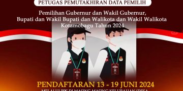KPU Kotamobagu Buka Pendaftaran Pantarlih, ini Dokumen yang Harus Disiapkan Peserta