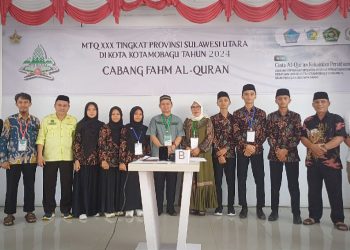 Juara I Tingkat Provinsi, Kafilah Fahmil Quran Kotamobagu Bakal Wakili Sulut ke MTQ Nasional