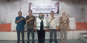 Jelang Pemutakhiran Data Pemilih Pilkada 2024, KPU Kotamobagu Gelar Rakor Bersama PPK dan PPS