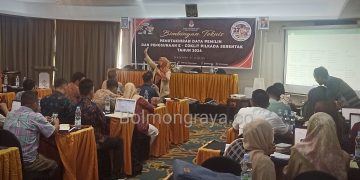 Jelang Tahapan Coklit, PPK dan PPS se Kotamobagu Dibekali Bimtek Pemutakhiran Data Pemilih
