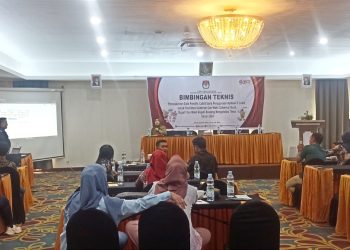 Jelang Mutarlih, KPU Boltim Gelar Bimtek dan Sosialisasi Aplikasi e-Coklit