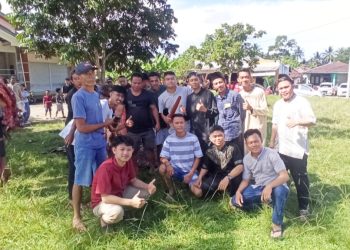 Inspiratif, Komunitas Pemuda Lapambo Matali Sumbang 2 Ekor Sapi Kurban