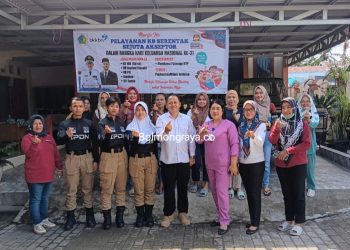 Rangkaian Peringatan Harganas ke 31, Dinas PPKB Kotamobagu Sukses Gelar Pelayanan KB Gratis