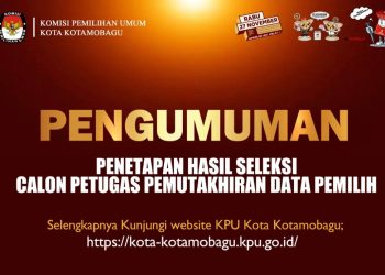 Resmi Ditetapkan, Berikut Daftar Pantarlih Terpilih 33 Desa dan Kelurahan untuk Pilkada Kotamobagu 2024