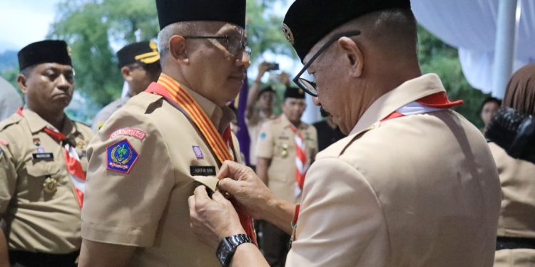 Dilantik Sekretaris Kwarda Sulut, Asripan Nani Jabat Ketua Majelis Pembimbing Cabang Gerakan Pramuka Kotamobagu