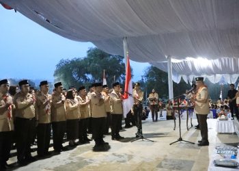 Asripan Nani Lantik Pengurus Kwarcab Gerakan Pramuka Kotamobagu Masa Bakti 2023-2028
