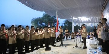 Asripan Nani Lantik Pengurus Kwarcab Gerakan Pramuka Kotamobagu Masa Bakti 2023-2028