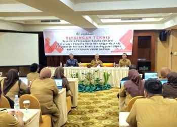 Dibuka Wali Kota, BLUD RSUD Kotamobagu Gelar Bimtek Tata Cara PBJ serta Penyusunan RKA dan RBA