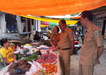 DKP Bolmong Sidak Pasar, Mudiyasa: Yang Jual di Atas HET Kita Tegur