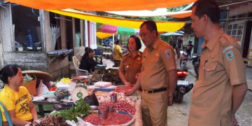 DKP Bolmong Sidak Pasar, Mudiyasa: Yang Jual di Atas HET Kita Tegur