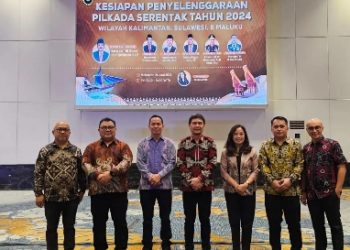 Ketua KPU Mitra Hadiri Rakor Kesiapan Pilkada 2024 di Makassar