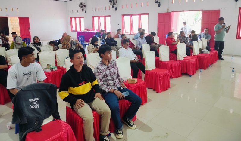 Foto : Para peserta sosialisasi pemilih partisipatif yang digelar Bawaslu Bolmut