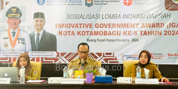 Jelang Lomba, Pemkot Gelar Sosialisasi Pelaksanaan IGA Kotamobagu Tahun 2024