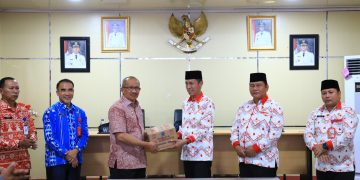 Peduli Bencana Banjir Kabupaten Bolsel, Pemkot Kotamobagu Salurkan Bantuan