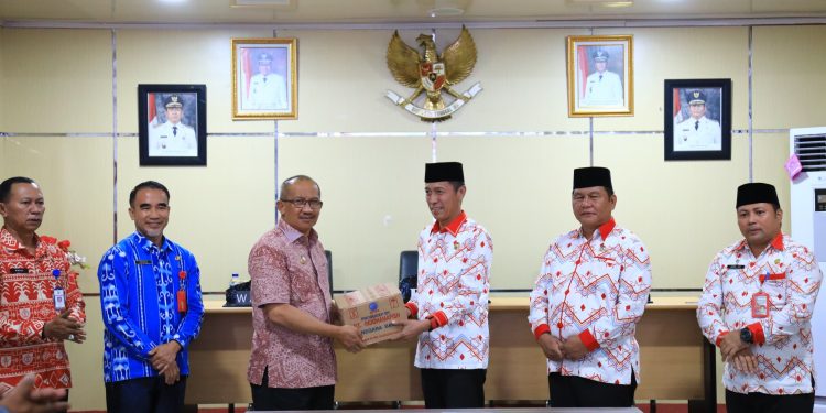 Peduli Bencana Banjir Kabupaten Bolsel, Pemkot Kotamobagu Salurkan Bantuan