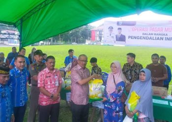 Tekan Inflasi, Pemkot Kotamobagu Gelar Gerakan Pasar Murah