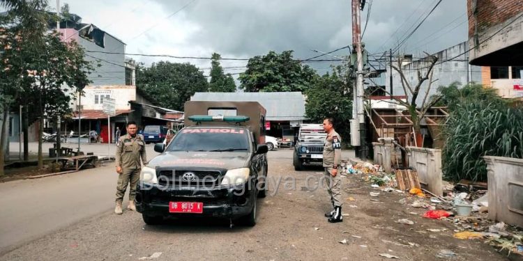 Lakukan Penertiban, Satpol PP Kotamobagu Imbau Pedagang Taati Aturan