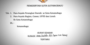 Cegah Judi Online Kalangan ASN, Pemkot Kotamobagu Layangkan Surat Edaran