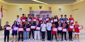 Utus 22 Atlet, Kontingen Kotamobagu Berhasil Raih 15 Medali Dalam Ajang O2SN Tingkat Sulut