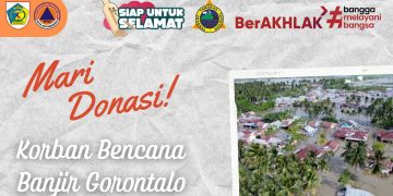 BPBD Kotamobagu Buka Posko Pengumpulan Bantuan Korban Bencana Banjir Gorontalo