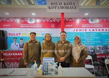 Ikuti Pameran Sulut Healthy Week 2024, BLUD RSUD Kotamobagu Promosikan Berbagai Produk Layanan