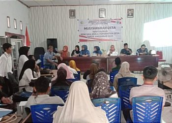 Bahas RKPDes 2025, Pemdes Pontodon Timur Gelar Musyawarah Desa