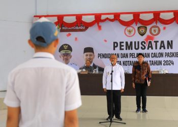 Dibuka Wali Kota, Paskibraka Kotamobagu Resmi Masuk Pemusatan Latihan