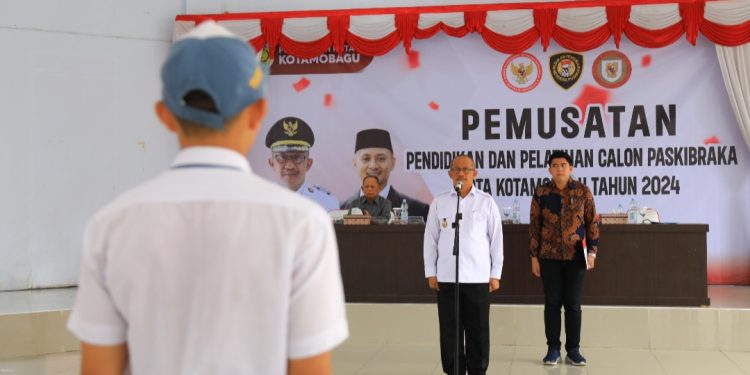 Dibuka Wali Kota, Paskibraka Kotamobagu Resmi Masuk Pemusatan Latihan