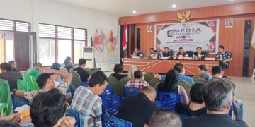 ‘Ngopi’ Pilkada 2024, KPU Kotamobagu Ajak Insan Pers Sukseskan Tahapan Pilkada 2024