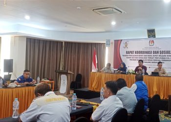 Sosialisasi Tahapan Pencalonan, KPU Boltim Gelar Rakor Bersama LO Parpol