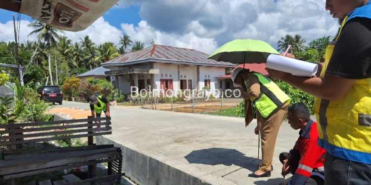 Dinas PUPR PHO Paket Pekerjaan Drainase Desa Kopandakan Satu