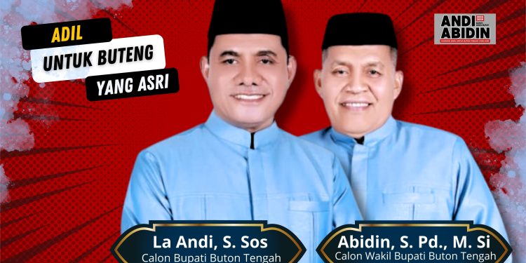 Pasangan ADIL Usung Visi Misi ASRI Untuk Masa Depan Buton Tengah