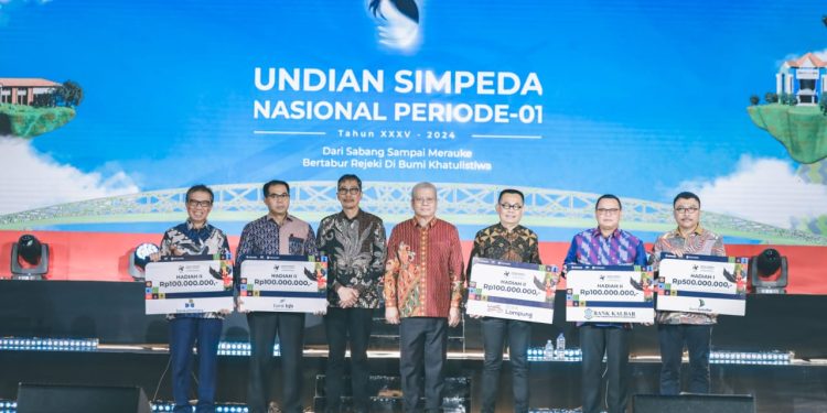 Asbanda Gelar Pengundian Tabungan Simpeda Periode 1 Tahun XXXV-2024, Ini Daftar Pemenangnya