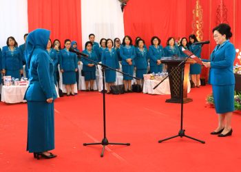 Hadiri Pelantikan Pj Ketua TP PKK, ini Harapan Abdullah Mokoginta