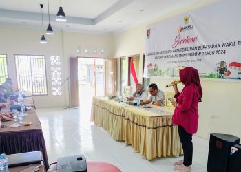 Foto : Sosialisasi Pengawasan Partisipatif pada Pilkada Bolmut tahun 2024