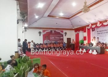 Usung Tema Suara Anak Membangun Bangsa, Pemkot Kotamobagu Peringati HAN Tahun 2024