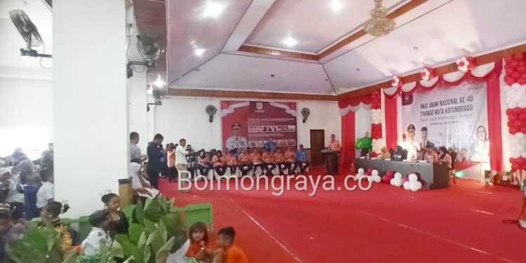 Usung Tema Suara Anak Membangun Bangsa, Pemkot Kotamobagu Peringati HAN Tahun 2024