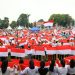 Meriahkan HUT Kemerdekaan, Asripan Nani Hadiri Gerakan 10 Juta Bendera