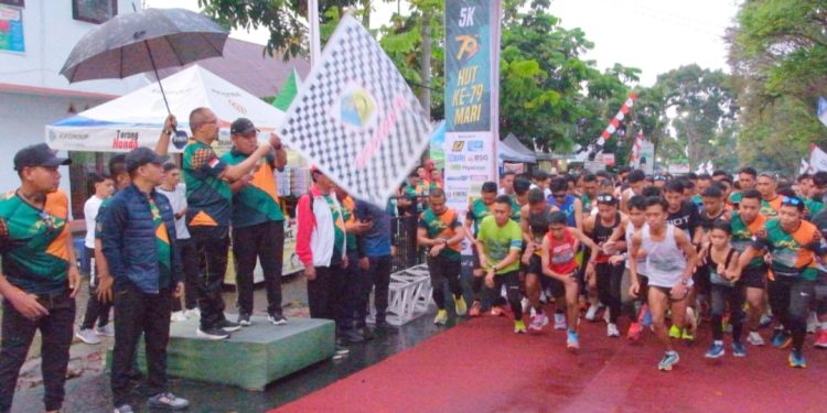 Wakili Gubernur, Asripan Nani Hadiri  Kegiatan PN Kotamobagu Fun Race 5K