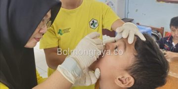 Capai 67 Persen Tahap Satu, Bulan ini Dinkes Kotamobagu Lanjut Pelaksanaan PIN Polio
