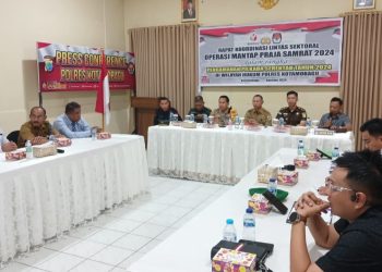 Asisten I Pemkot Kotamobagu Hadiri Rakor Pengamanan Pilkada 2024