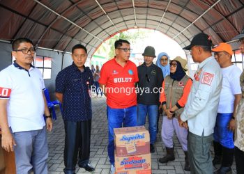 Pemkot Kotamobagu Salurkan Bantuan untuk Masyarakat Terdampak Bencana di Kabupaten Bolmong