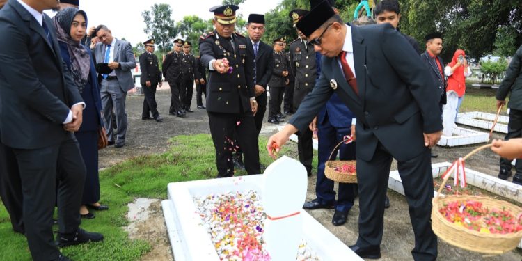 Ziarah Nasional Dalam Rangka HUT Kemerdekaan RI di Kotamobagu Berlangsung Khidmat